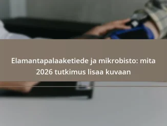 Elamantapalaaketiede ja mikrobisto: mita 2026 tutkimus lisaa kuvaan